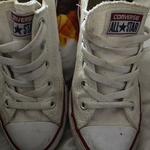 Low Top White Converse